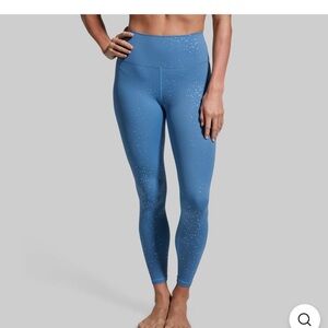 NWT Born Primitive Synergy Blue Heavens Leggings Champagne Collection Set XS